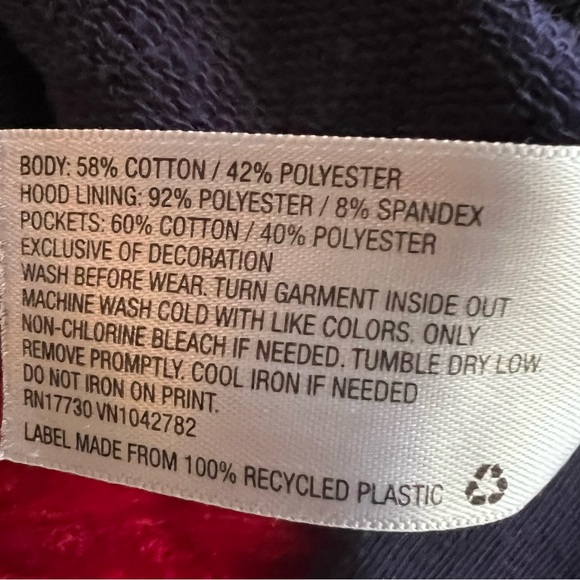 Cat & Jack 5T Pullover Hooded Sweatshirt - Picture 5 of 5